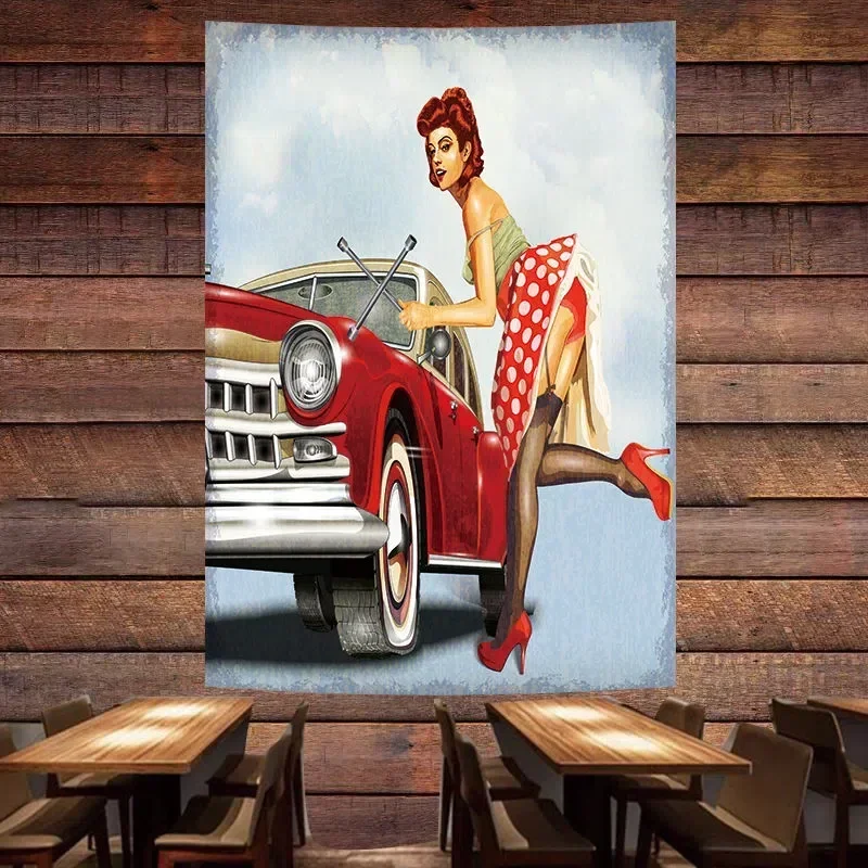 Vintage Car Repair Service Pos - Auto Repair Shop Banners avaliação e preço