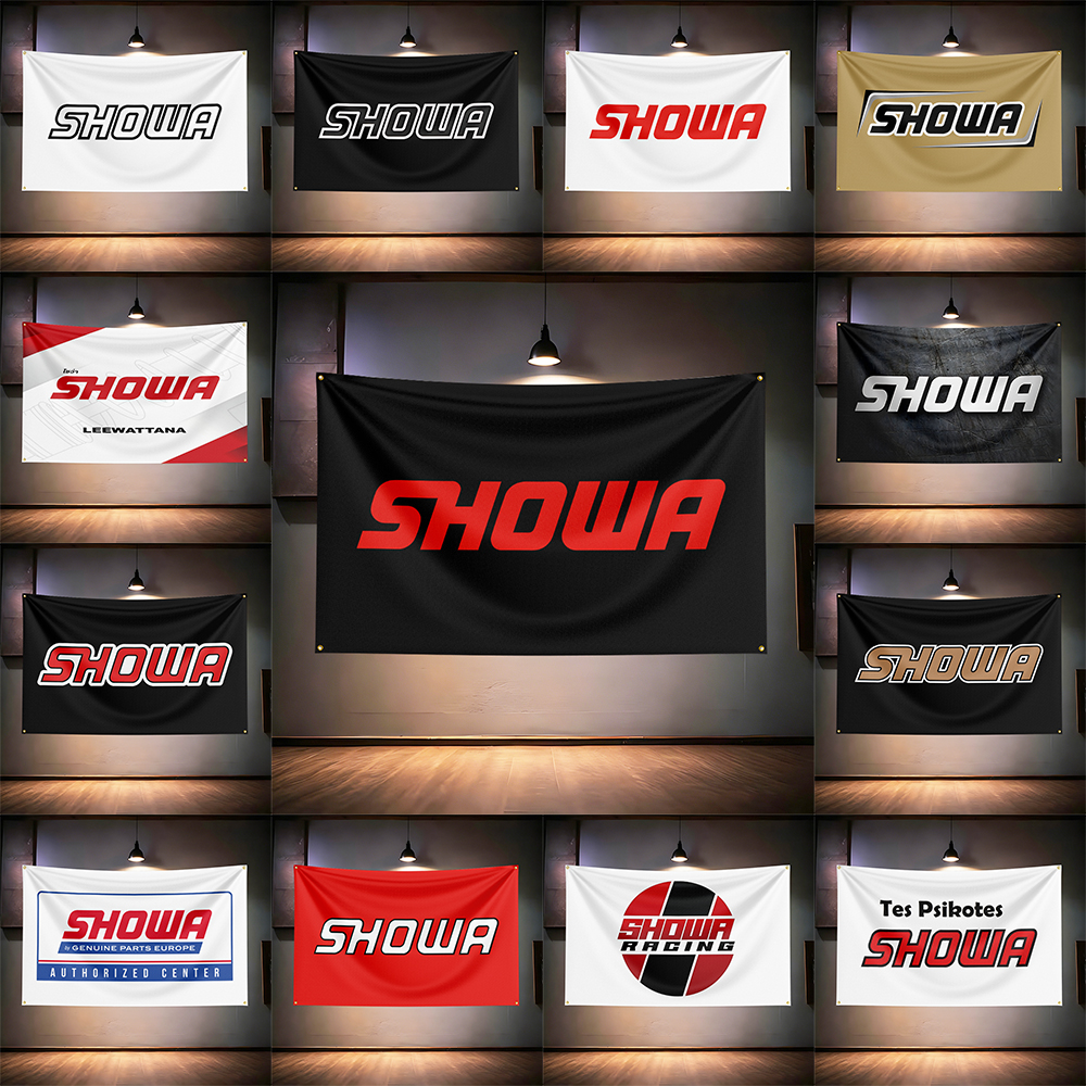 Sho-wa Suspension Flag 3x5ft 9 - Auto Repair Shop Banners avaliação e preço