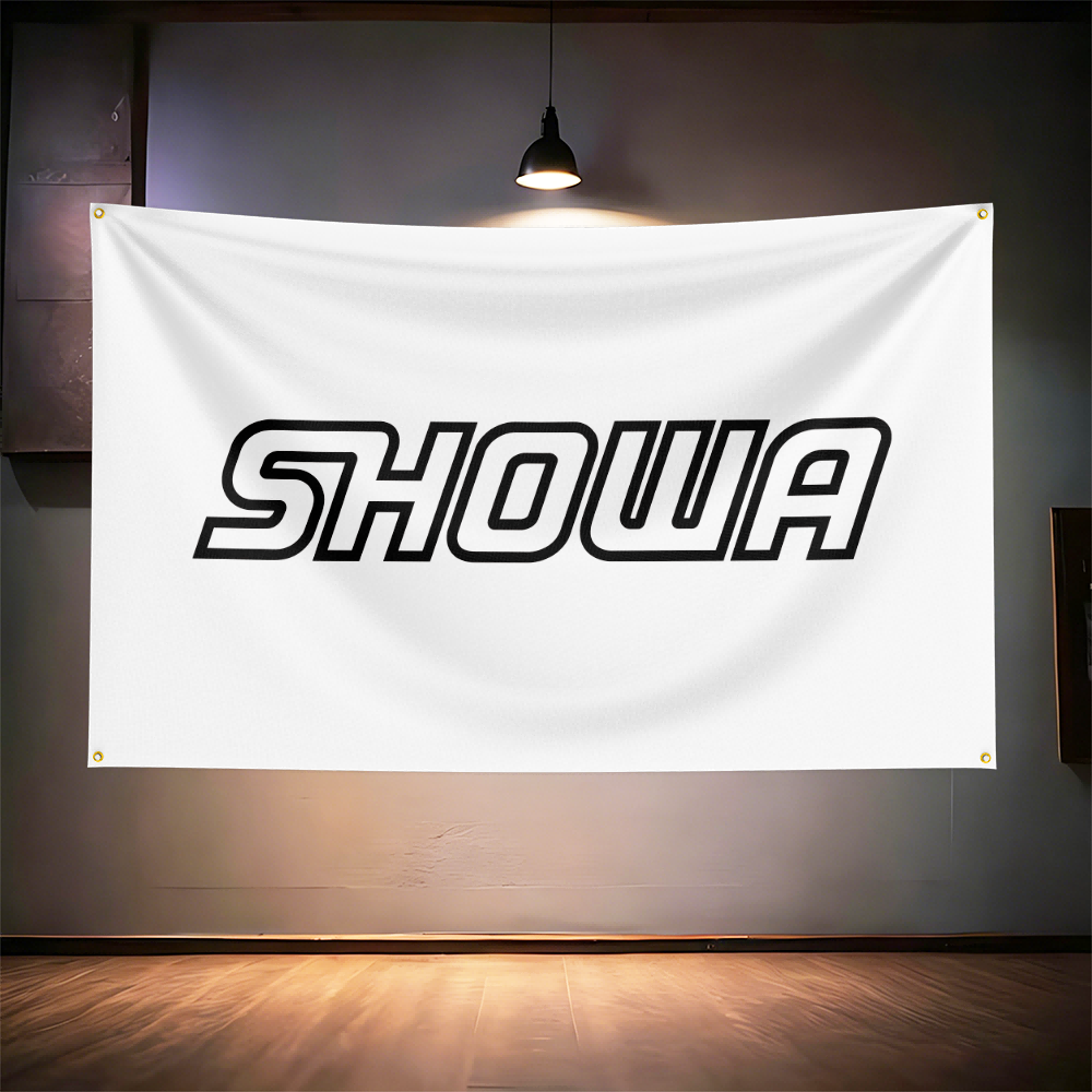 Sho-wa Suspension Flag 3x5ft 9 - Auto Repair Shop Banners avaliação e preço