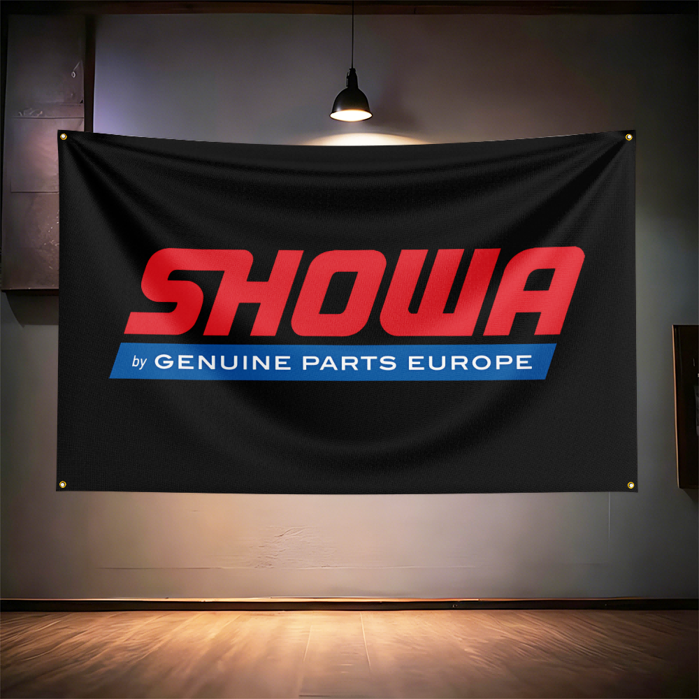 Sho-wa Suspension Flag 3x5ft 9 - Auto Repair Shop Banners avaliação e preço
