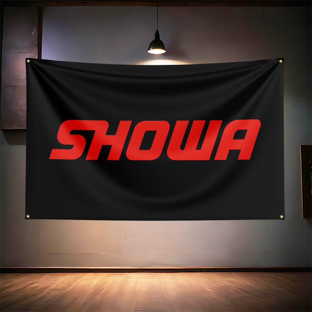 Sho-wa Suspension Flag 3x5ft 9 - Auto Repair Shop Banners avaliação e preço
