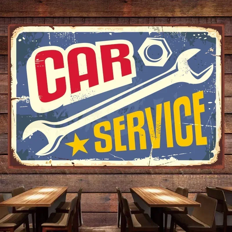 CAR SERVICE Wall Decor Banner  - Auto Repair Shop Banners avaliação e preço