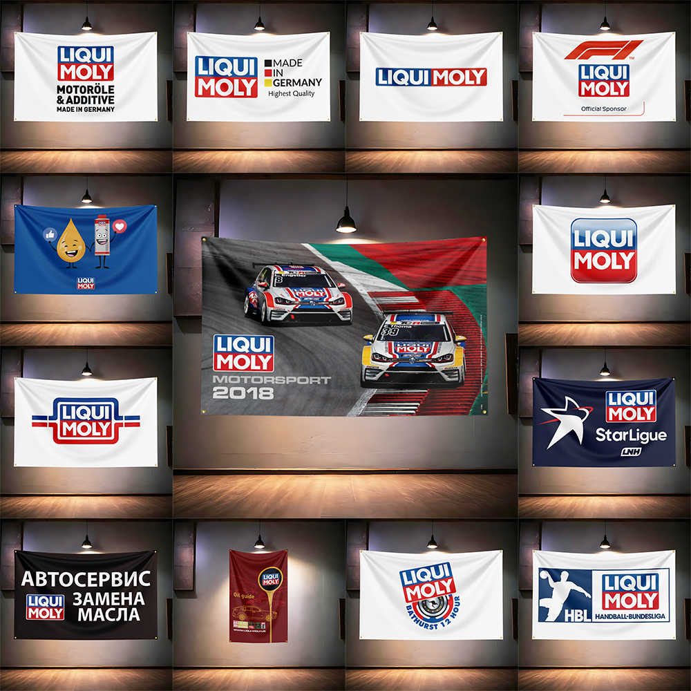 Li-qui-molys Additive Oil Flag - Auto Repair Shop Banners avaliação e preço