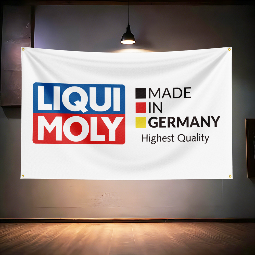 Li-qui-molys Additive Oil Flag - Auto Repair Shop Banners avaliação e preço
